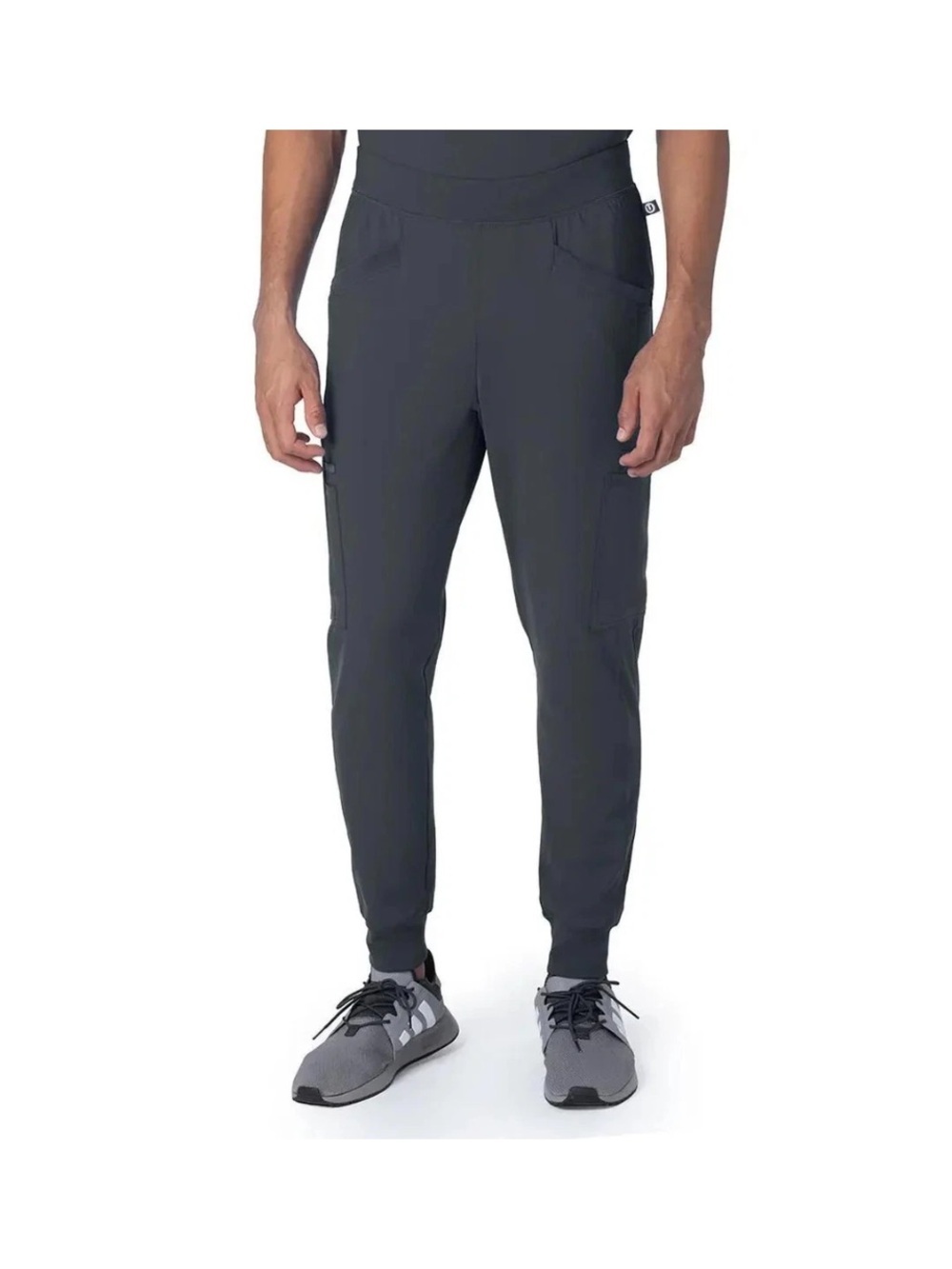 NWT 9913LKA Men's Urbane 360 degree Max Stretch Jogger Scrub Pants Gray Size S3X